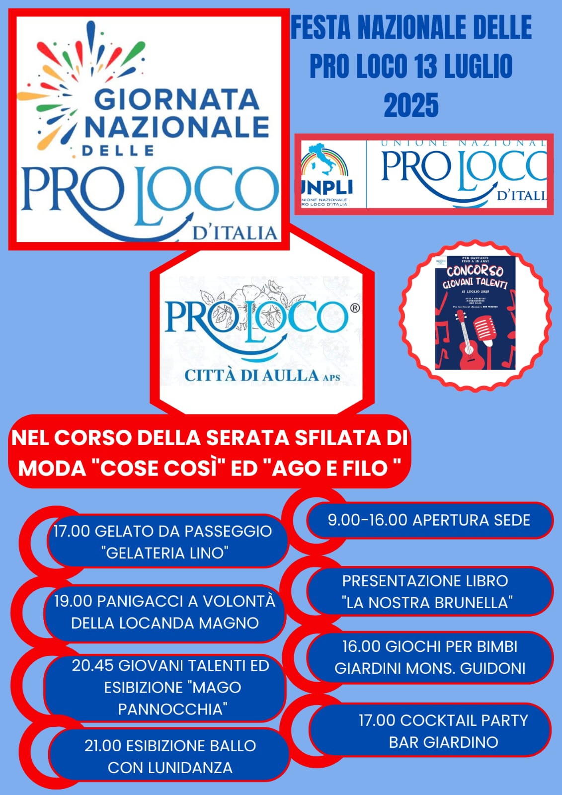festa nazionale delle pro loco 2025