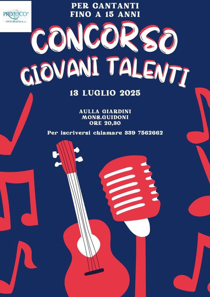 concorso giovani talenti